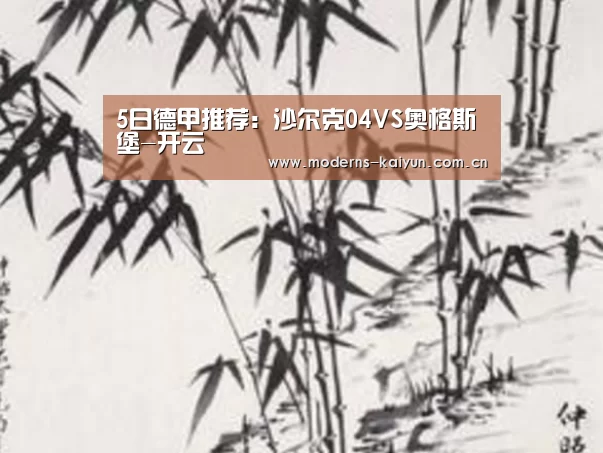5日德甲推荐:沙尔克04VS奥格斯堡-开云(图3) 开云APP